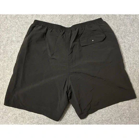 Patagonia Baggies Shorts Mens Large Black Mesh Lined Drawstring 6" Swim Run Hike - Picture 5 of 7